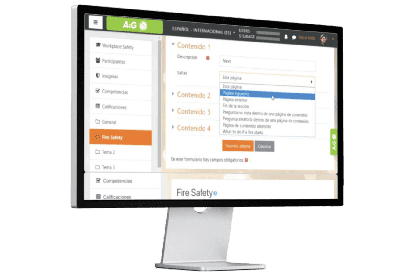 Sitio web corporativo