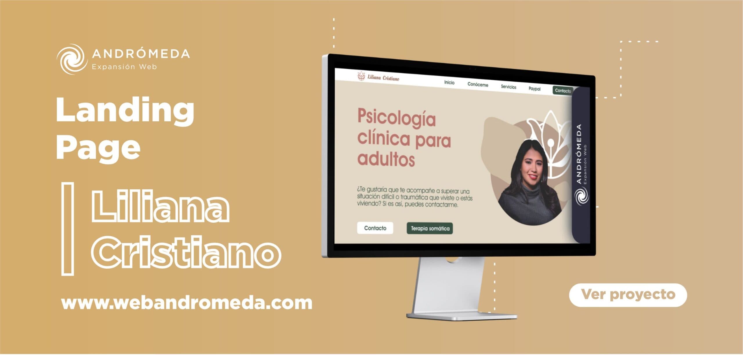 Proyecto de Andrómeda: Liliana Cristiano